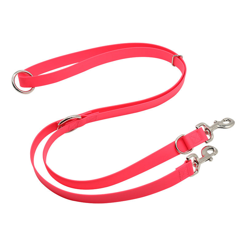 Multifunctional Dog Leash waterproof PVC pet walking lead