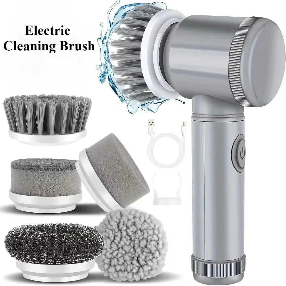 Electric Spin Scrubber Cleaning Brush