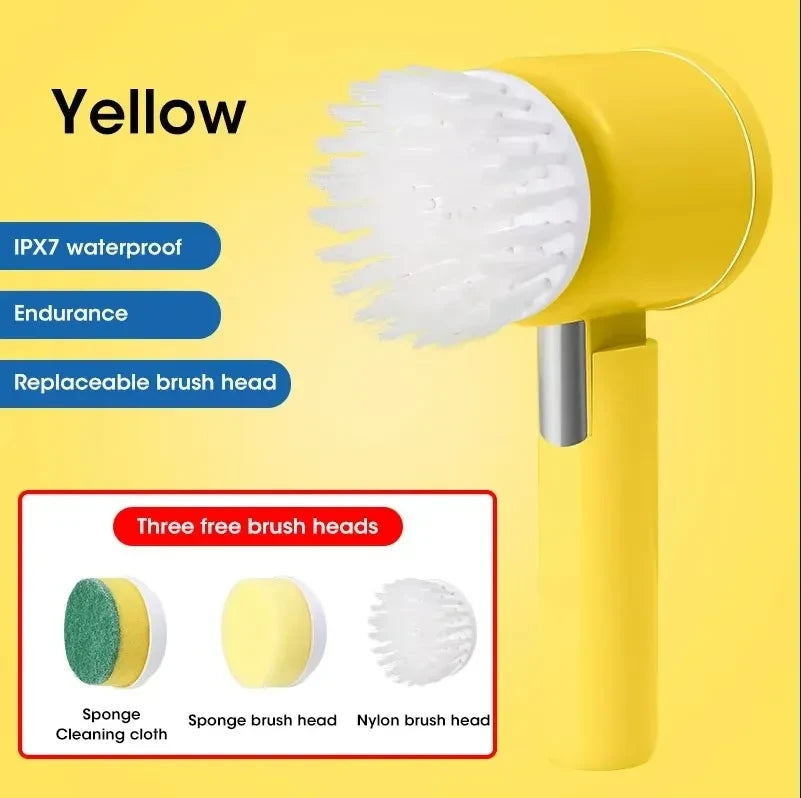 Electric Spin Scrubber Cleaning Brush