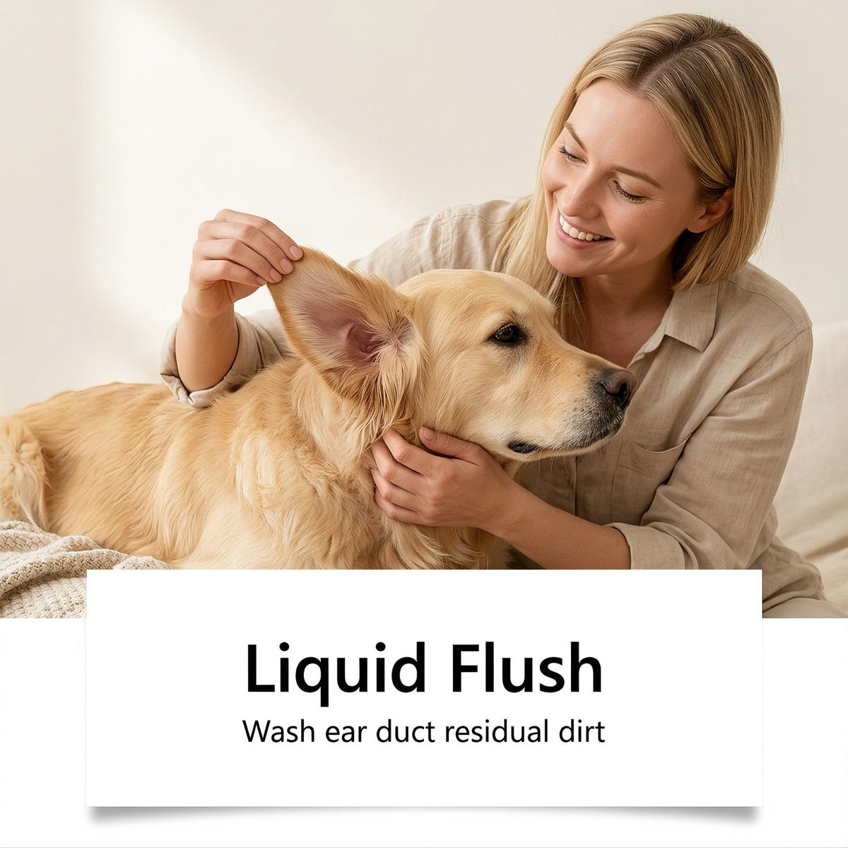 Pet Ear Care Drops 60ml for gentle pet ear cleaning